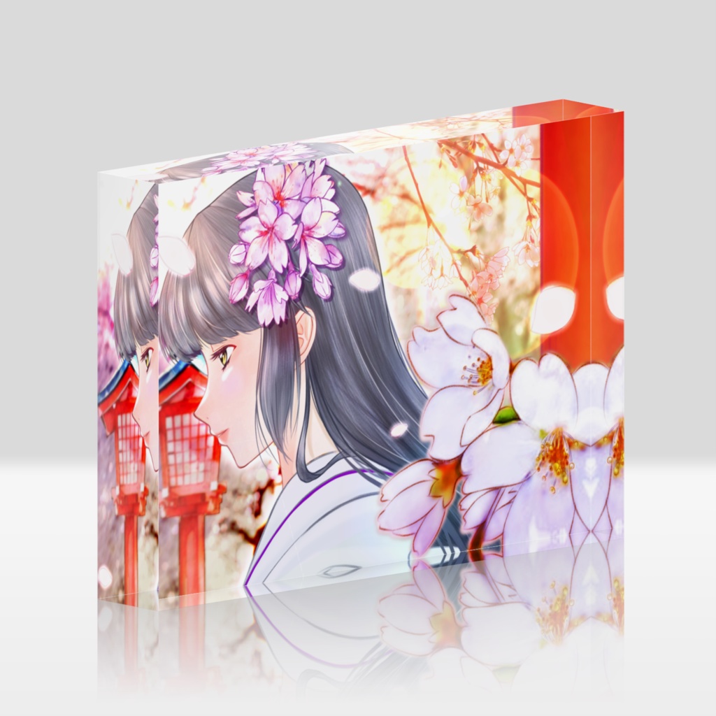 未来。(綾崎若菜)のアクリルブロック