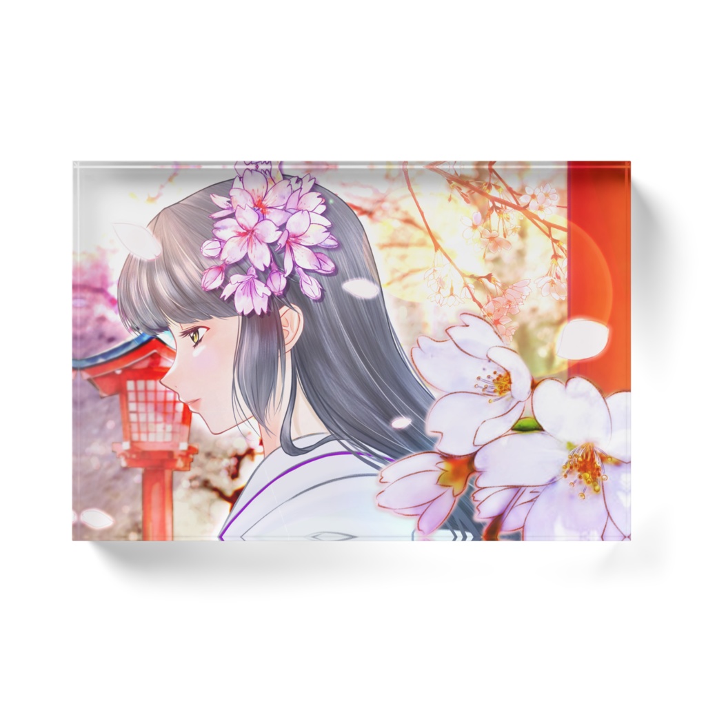 未来。(綾崎若菜)のアクリルブロック