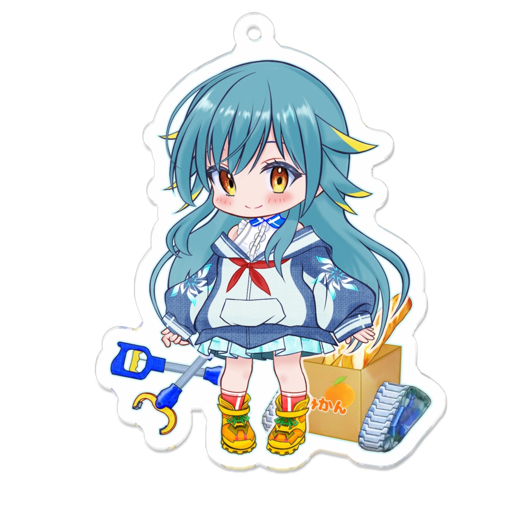 おかじゅんアバター(IRIAM)アクリルキーホルダー