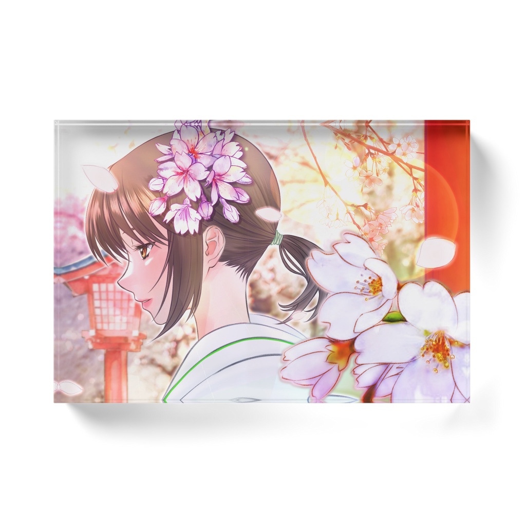 未来。(森井夏穂)のアクリルブロック