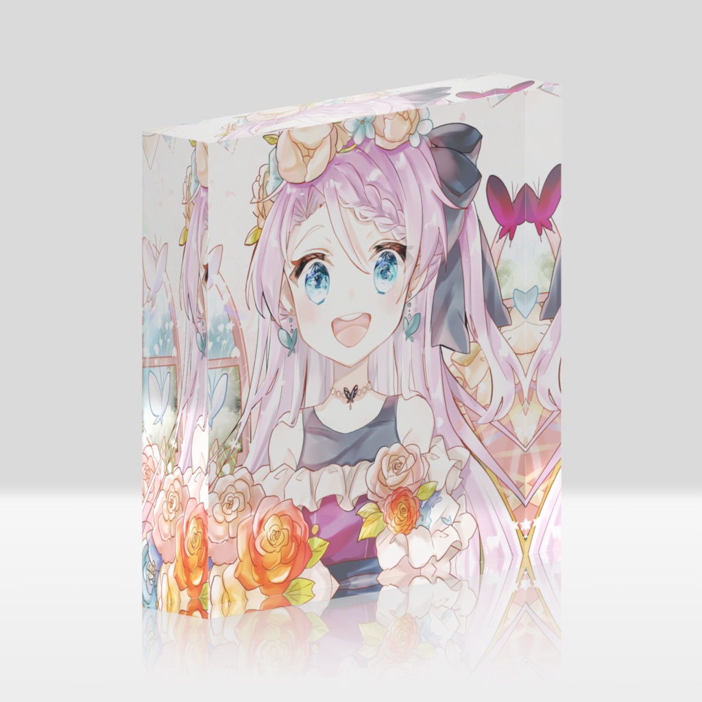 1周年 アクリルブロック