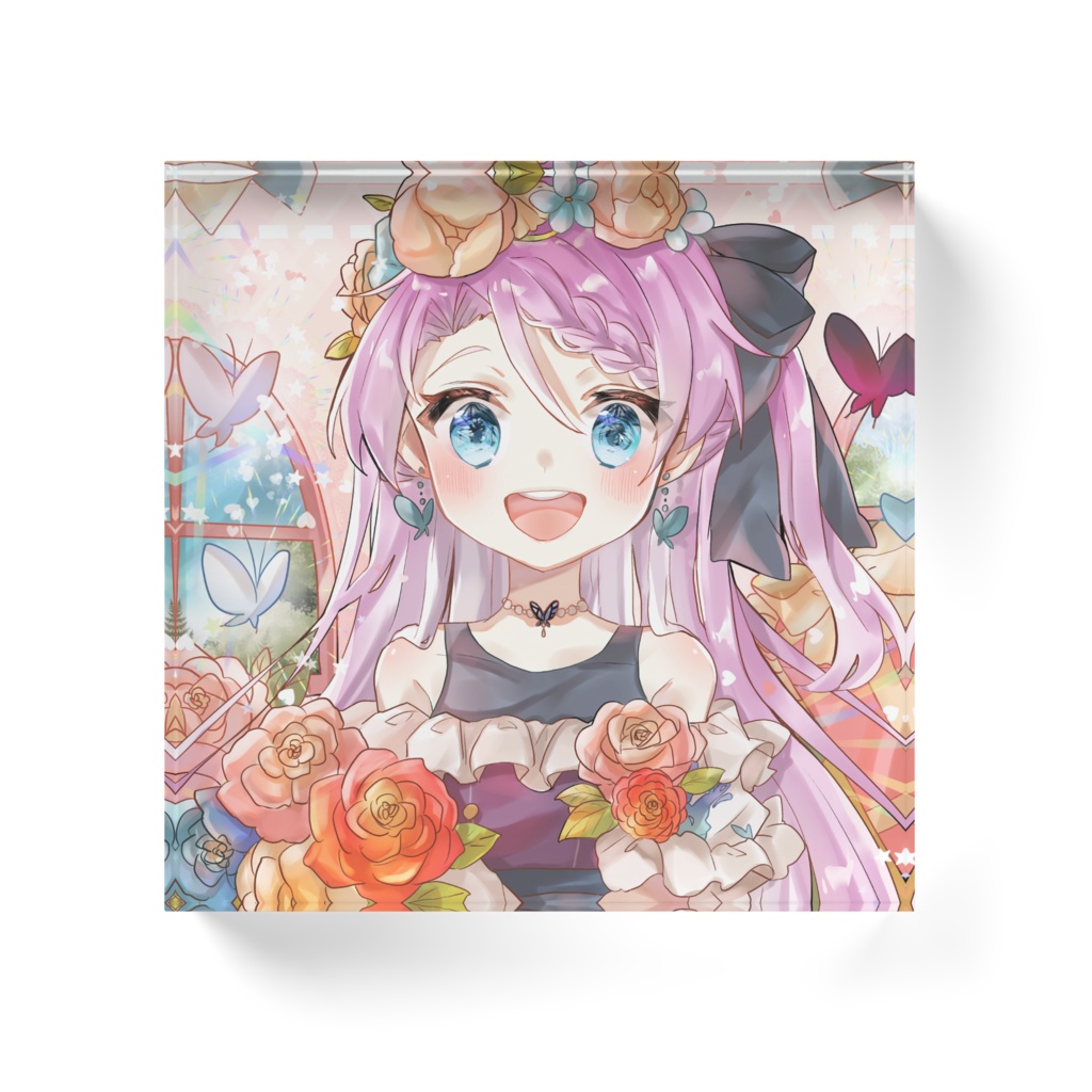 1周年 アクリルブロック