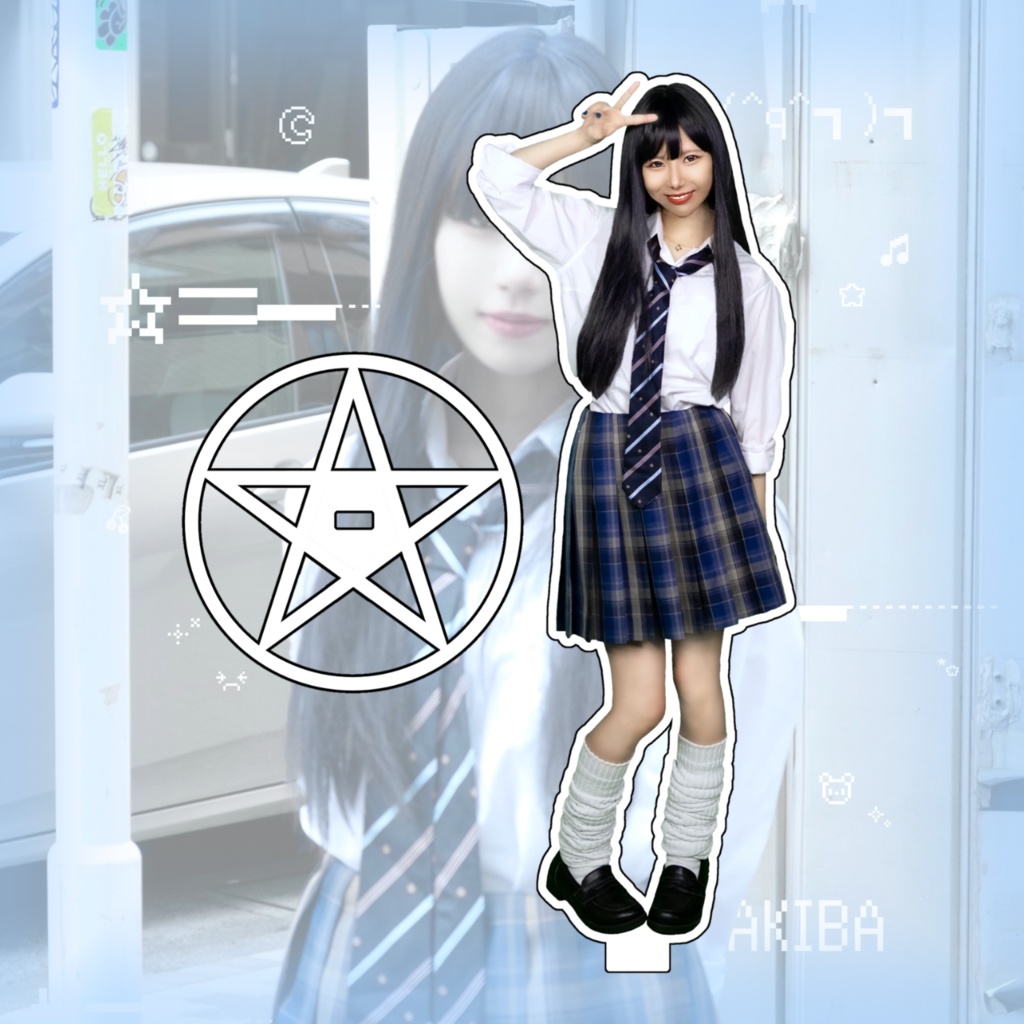 どこでもリフレ嬢召喚☆アクリルスタンド☆