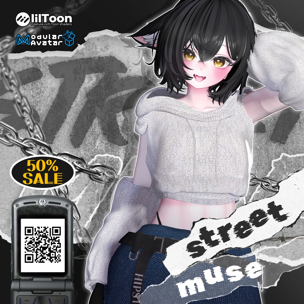 🔥Black Friday 50% SALE🔥 [10Avatar] 🕶️STREET MUSE🕶️ 