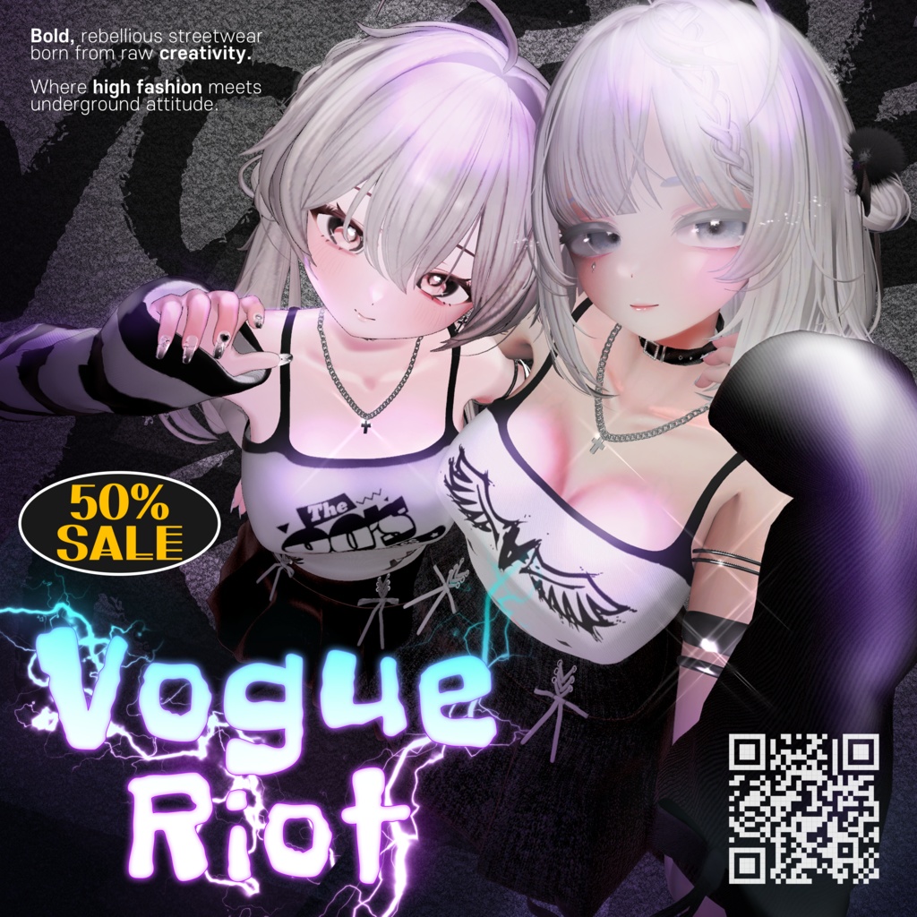🔥Black Friday 50% SALE🔥 [10Avatar] 🖤Vogue Riot🖤
