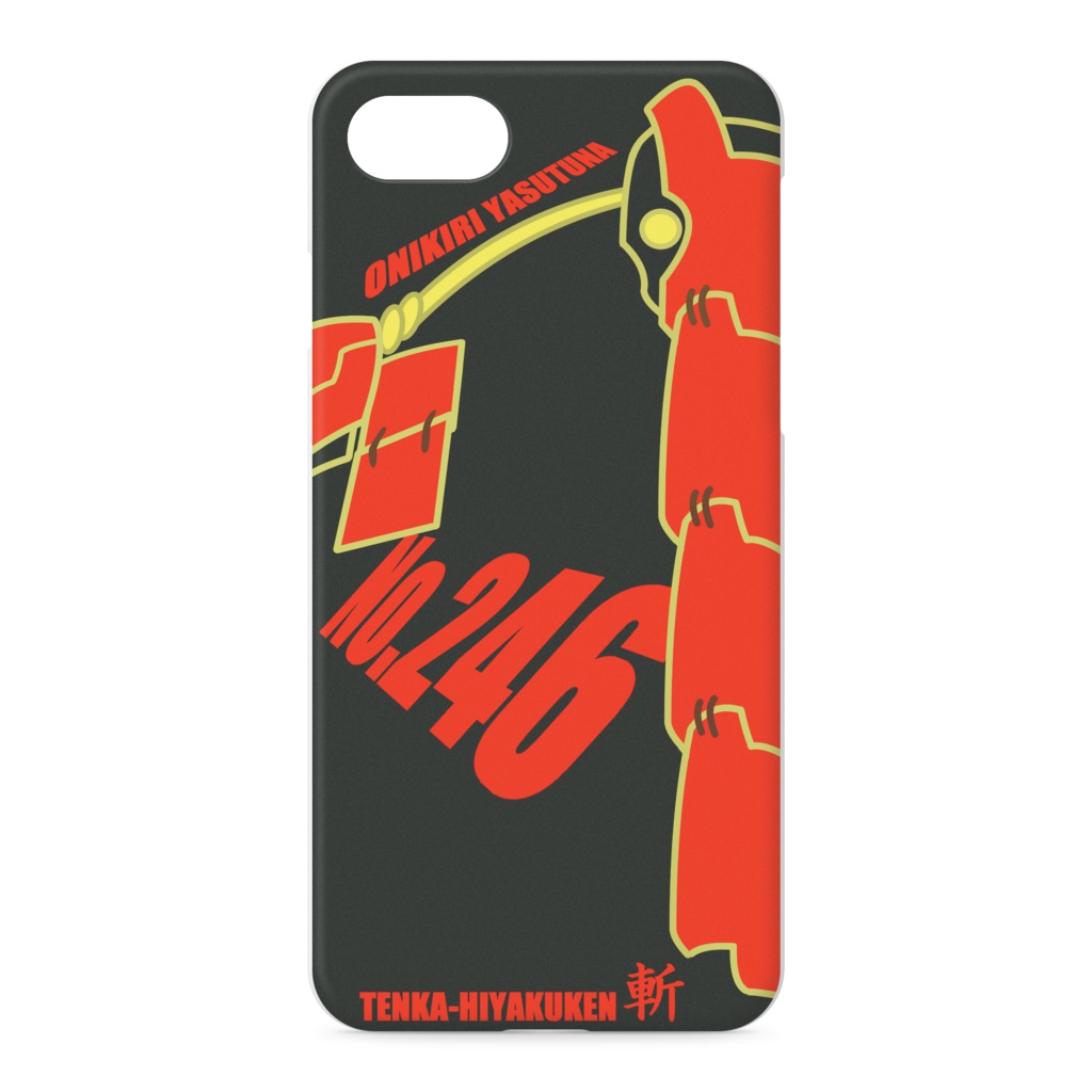 鬼切安綱のiPhone case