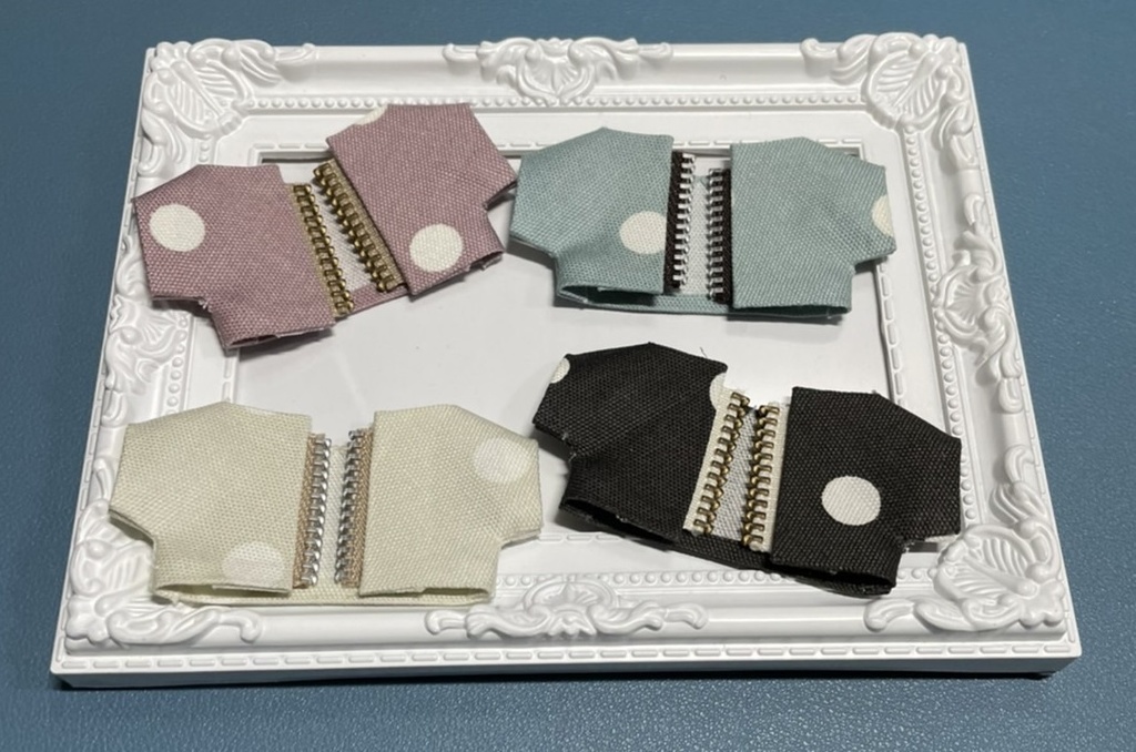 水玉ジャケット(10cm・12cm・ちびぐるみ・にじぱぺっと)