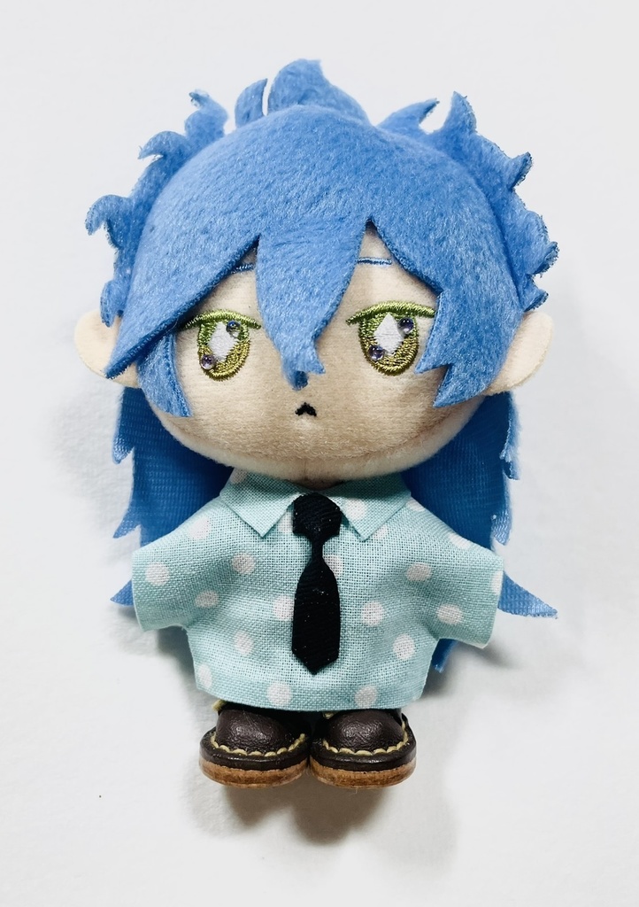 水玉シャツ(10cm・12cm・ちびぐるみ・にじぱぺっと・ちみけもますこっと)