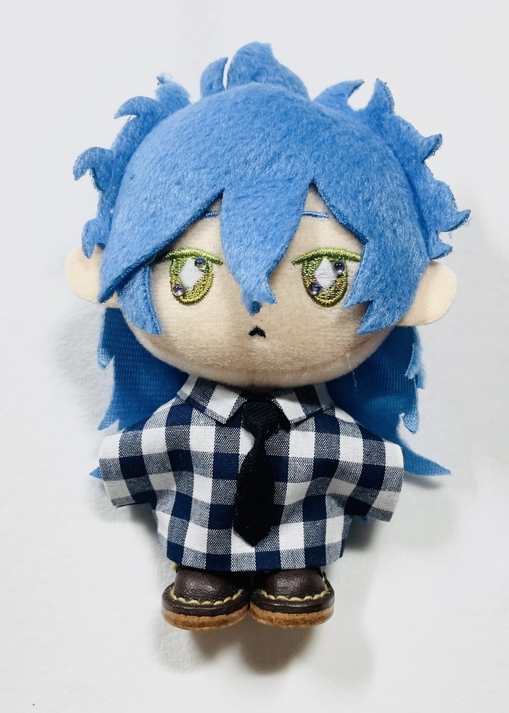 ギンガムシャツ(10cm・12cm・ちびぐるみ・にじぱぺっと・ちみけもますこっと)