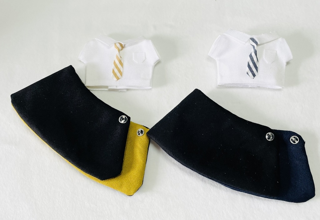 魔法学校風制服(10cm・12cm・ちびぐるみ・にじぱぺっと)