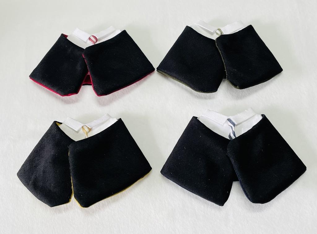 魔法学校風制服(10cm・12cm・ちびぐるみ・にじぱぺっと)