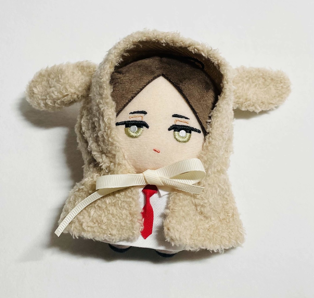 うさみみケープ(10cm・12cm・ちびぐるみ・にじぱぺっと・ちみけもますこっと)