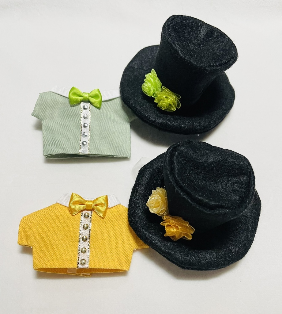 帽子屋さん(10cm・12cm・ちびぐるみ・にじぱぺっと・ちみけもますこっと)