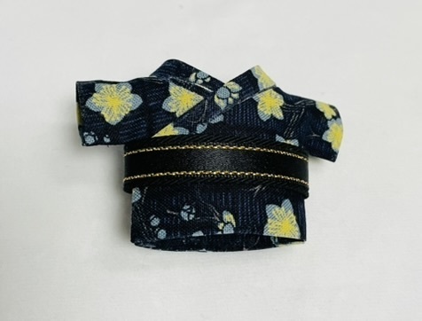 レース襟つき洋風着物(10cm・12cm・ちびぐるみ・にじぱぺっと・ちみけもますこっと)