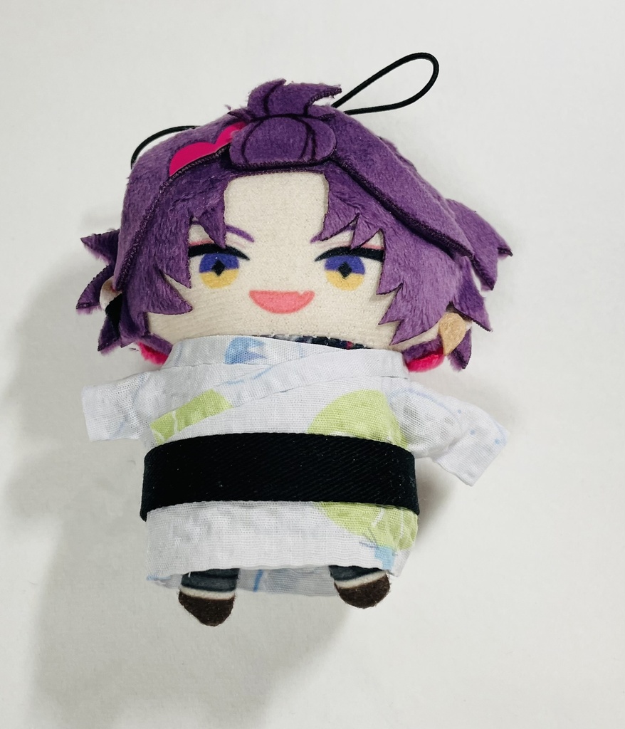 葉っぱカエルの浴衣(10cm・12cm・ちびぐるみ・にじぱぺっと・ちみけもますこっと)