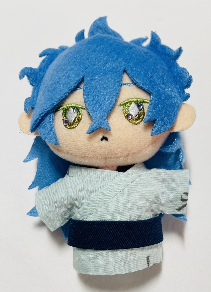 リボンの浴衣(10cm・12cm・ちびぐるみ・にじぱぺっと・ちみけもますこっと)