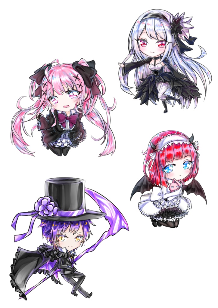 【アクキー】オリジナルキャラクター✩*॰ ( ¨̮ ) ॰*✩