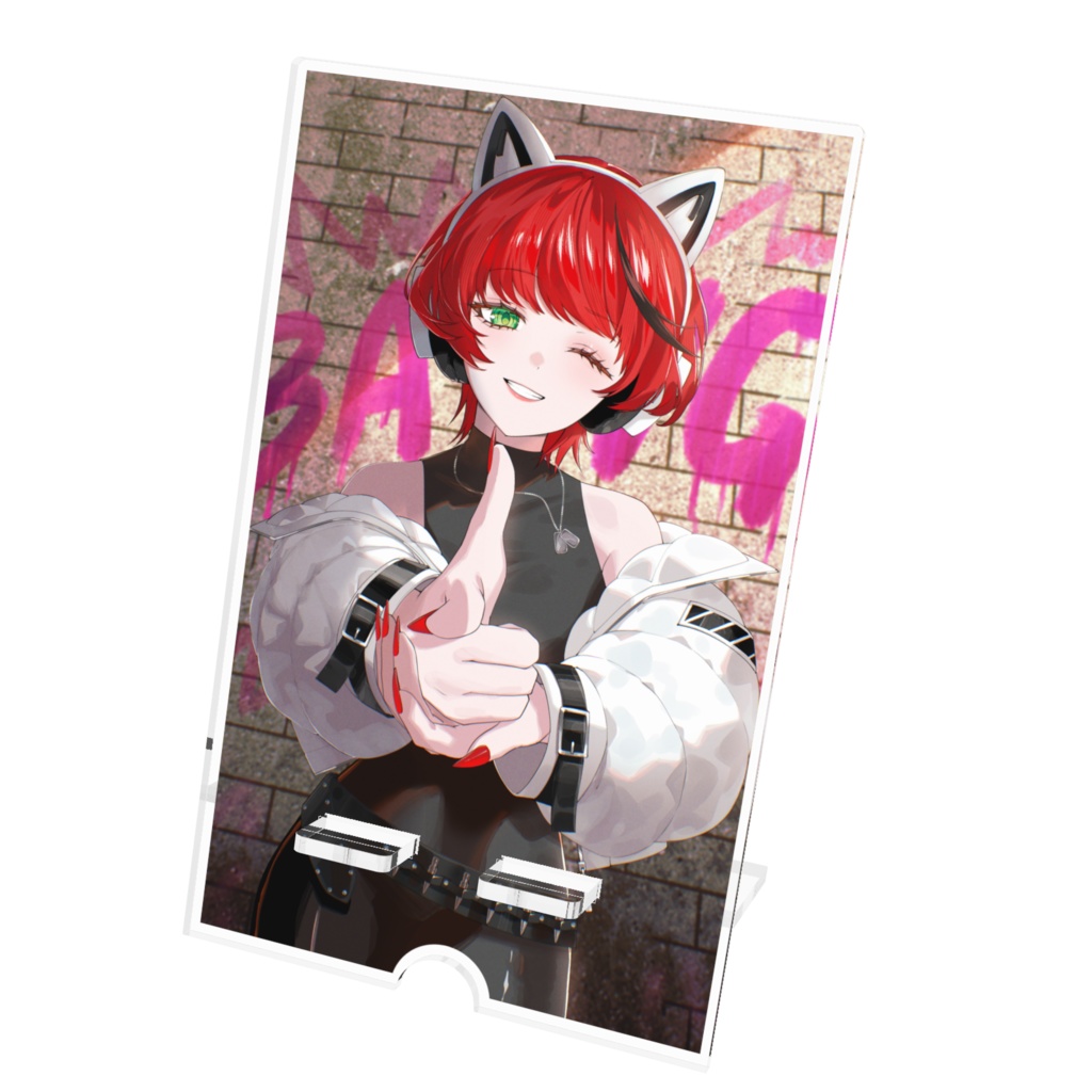 アクリルスマホスタンド