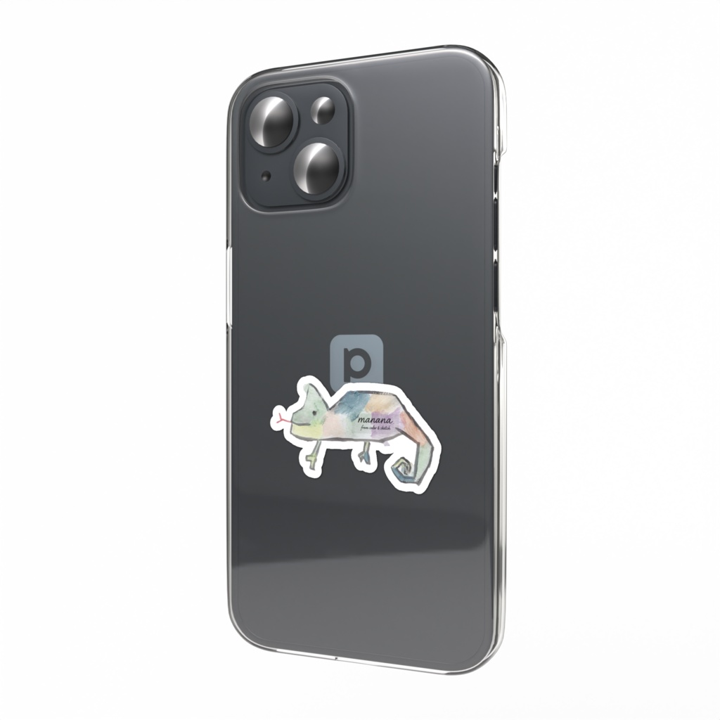 manana.オリジナルステッカー