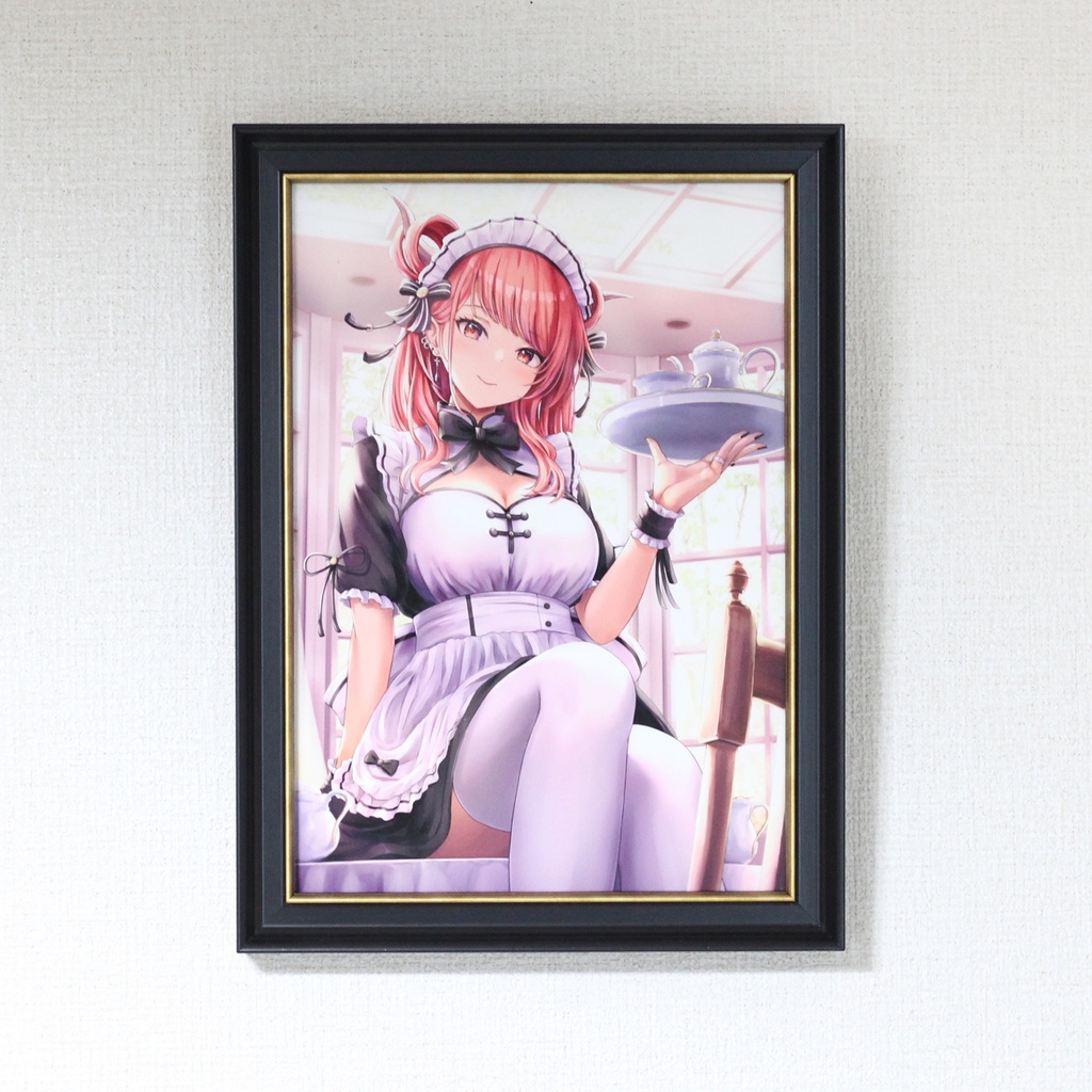 複製原画『ふたりのお茶会』A4