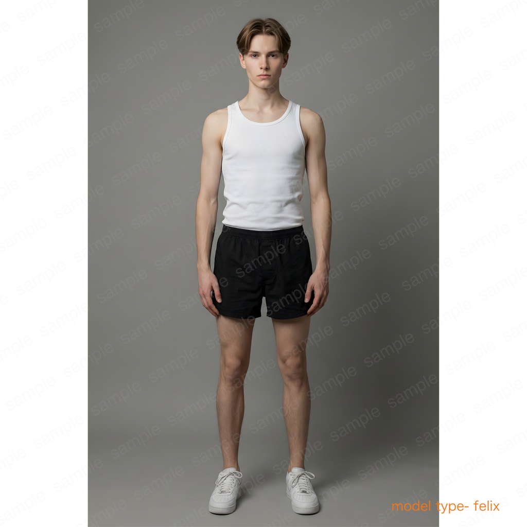 白人男性モデル素体 /   model type : felix