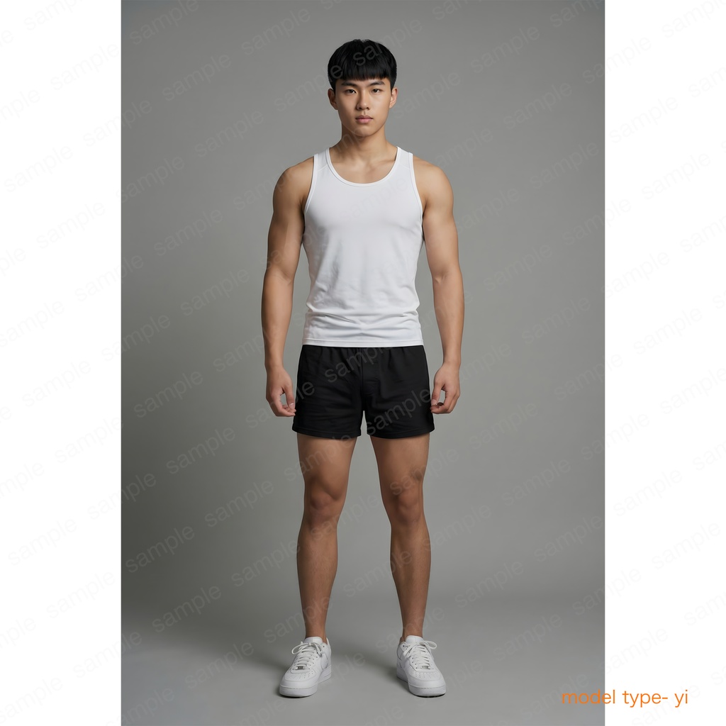 アジア人男性モデル素体 /   model type : yi