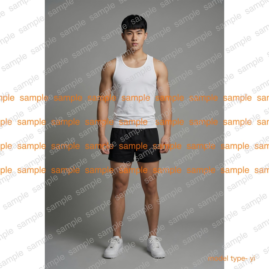 アジア系男性モデル素体 /   model type : yi