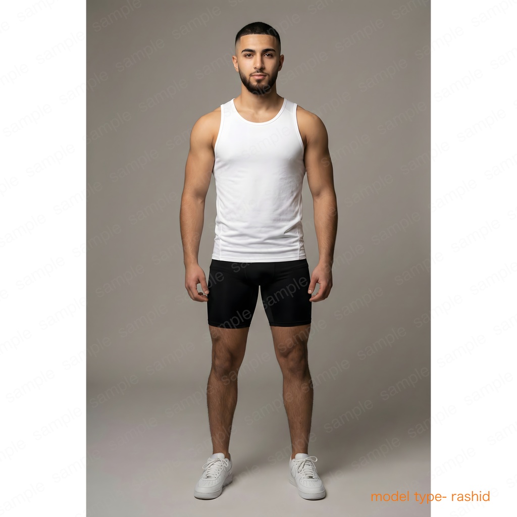 中東系の外見 男性モデル素体 /   model type : rashid