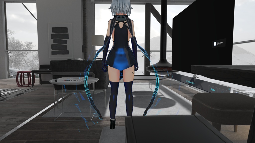 ポリゴン分割飛散シェーダー(AudioLink対応)