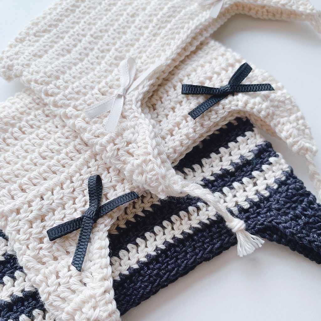 ぬい用耳あて付きねこニット帽