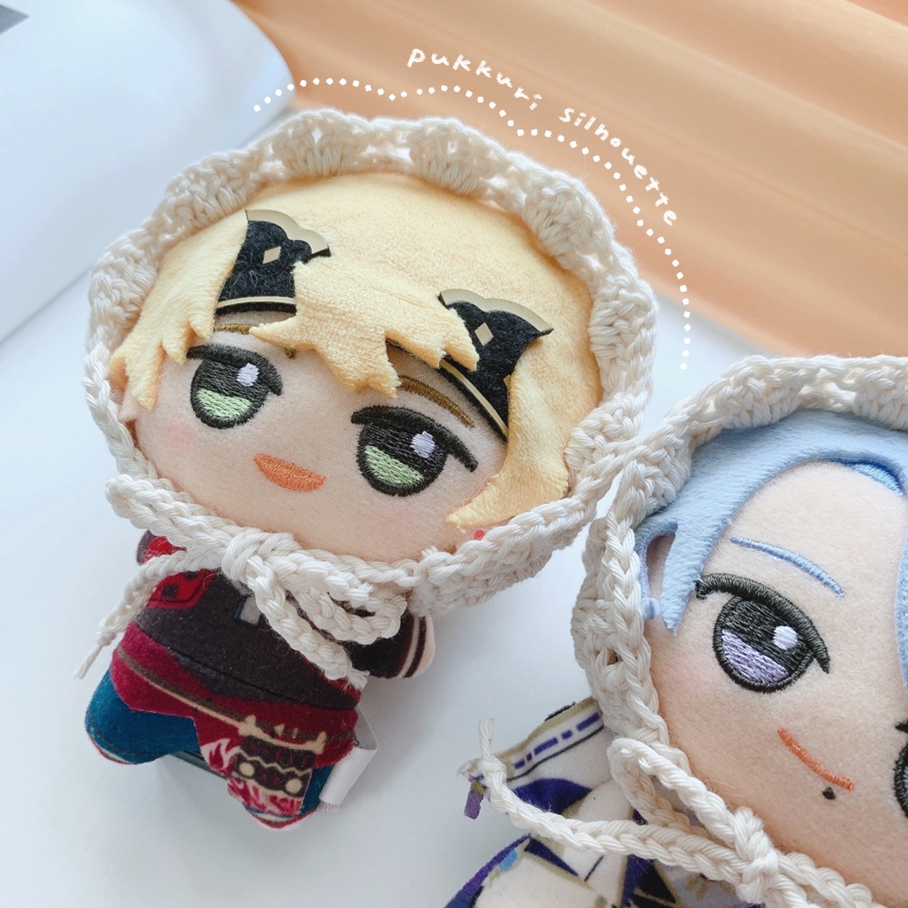 ぬい用ボンネット帽