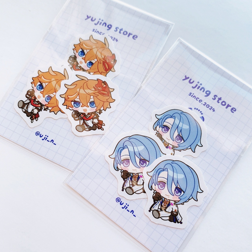 原神|ダイカットステッカーセット(7/21 21:00~再販予定)
