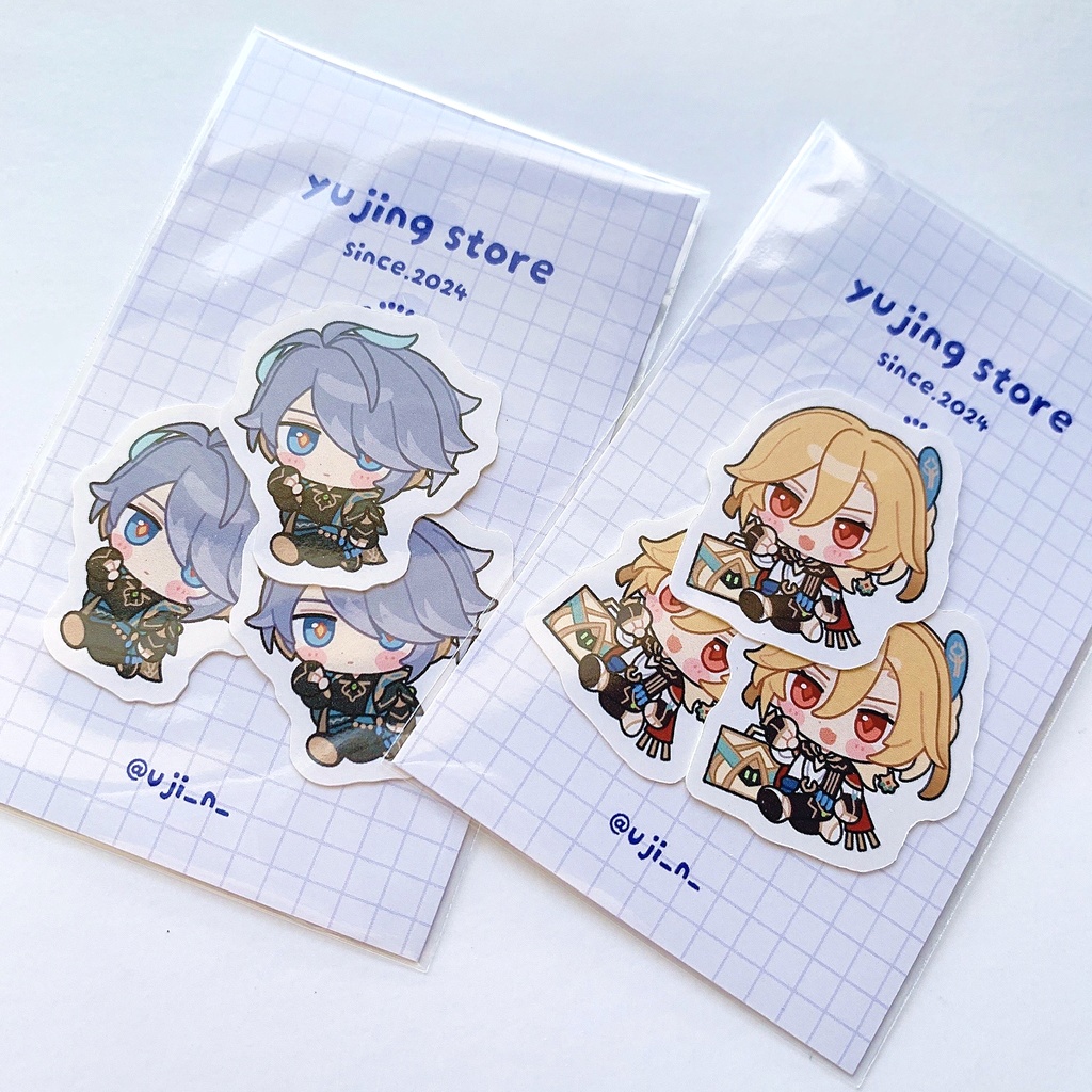 原神|ダイカットステッカーセット2(7/21 21:00~頒布予定)