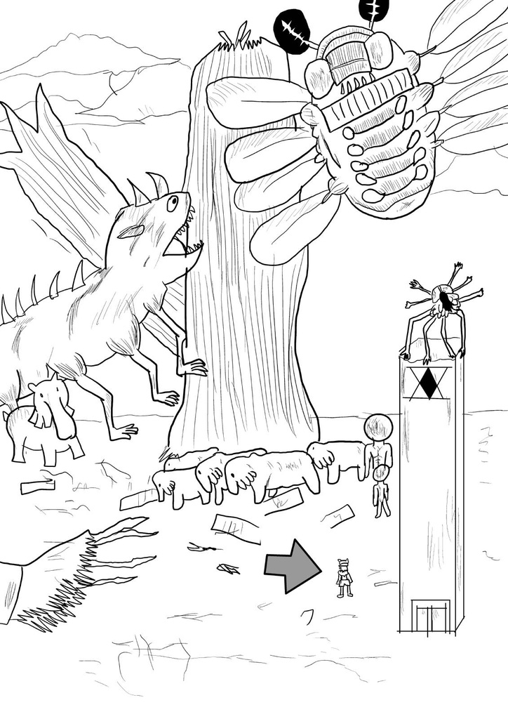 ハンターハンター379話「大厄災」(二次創作版)