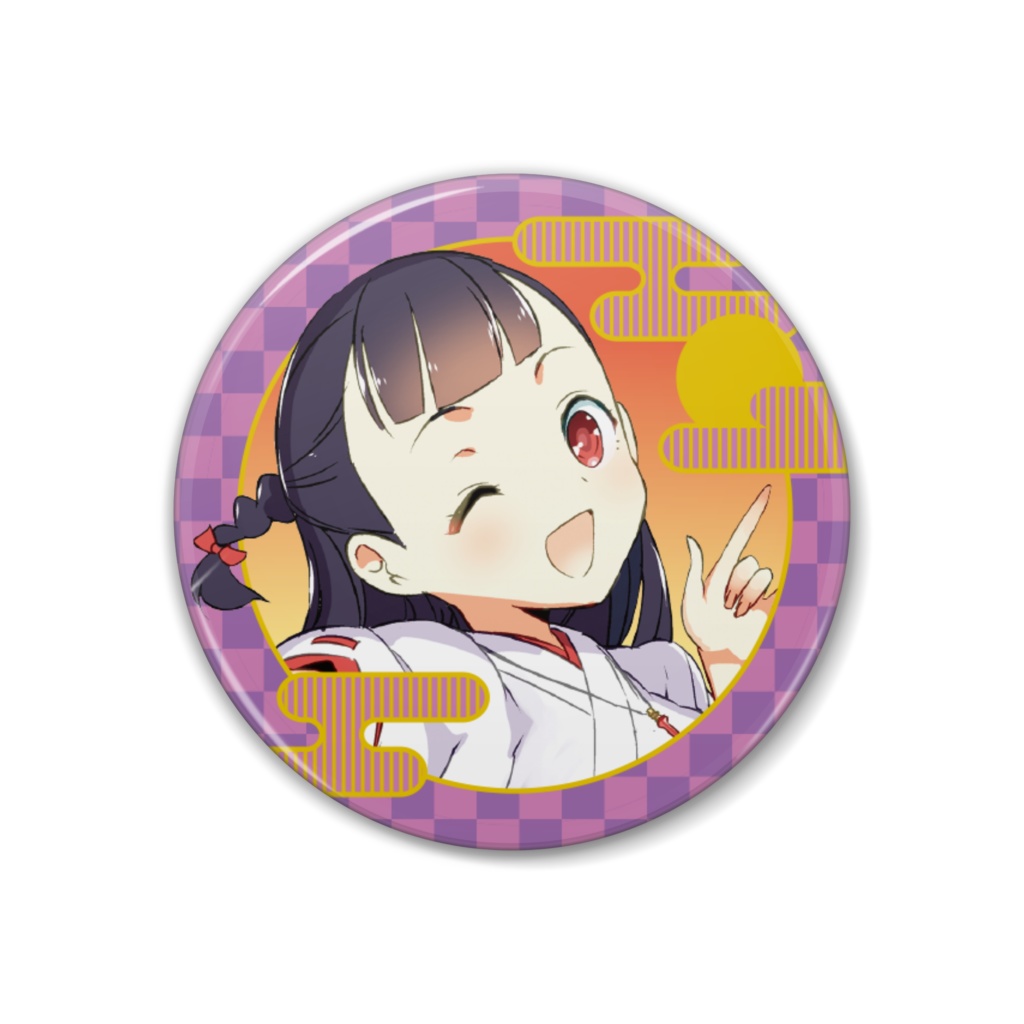 缶バッチ【黒髪巫女とマリアウィッチ】