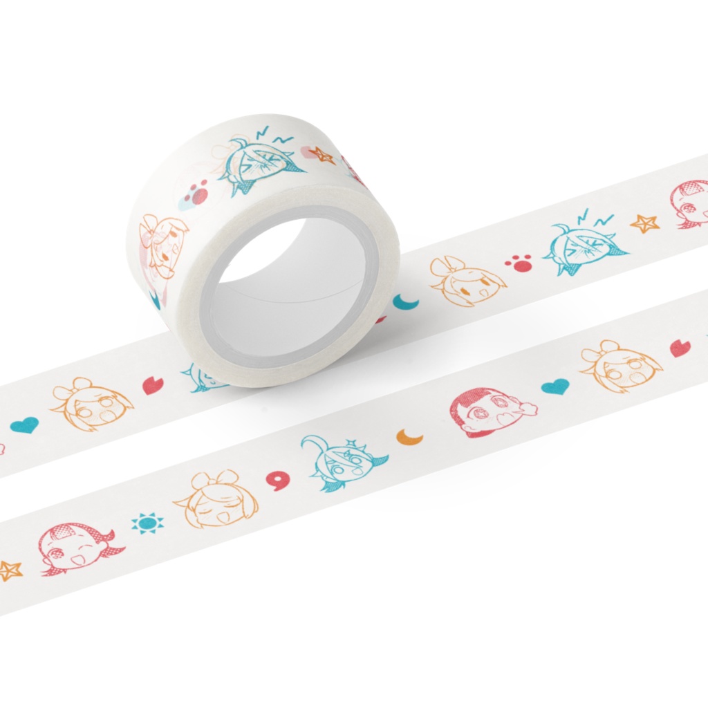 マスキングテープ【黒髪巫女とマリアウィッチ】