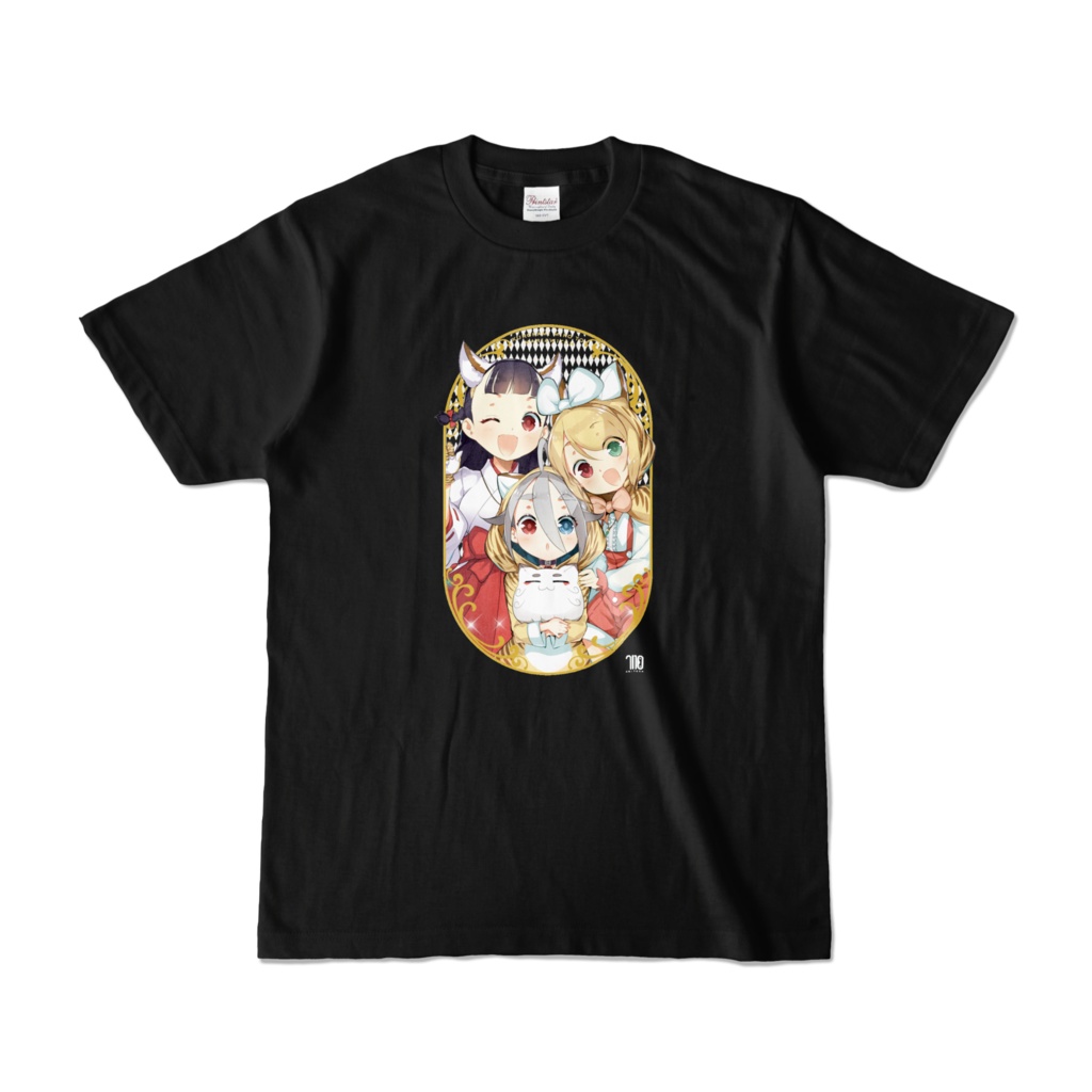 Tシャツ【黒髪巫女とマリアウィッチ】