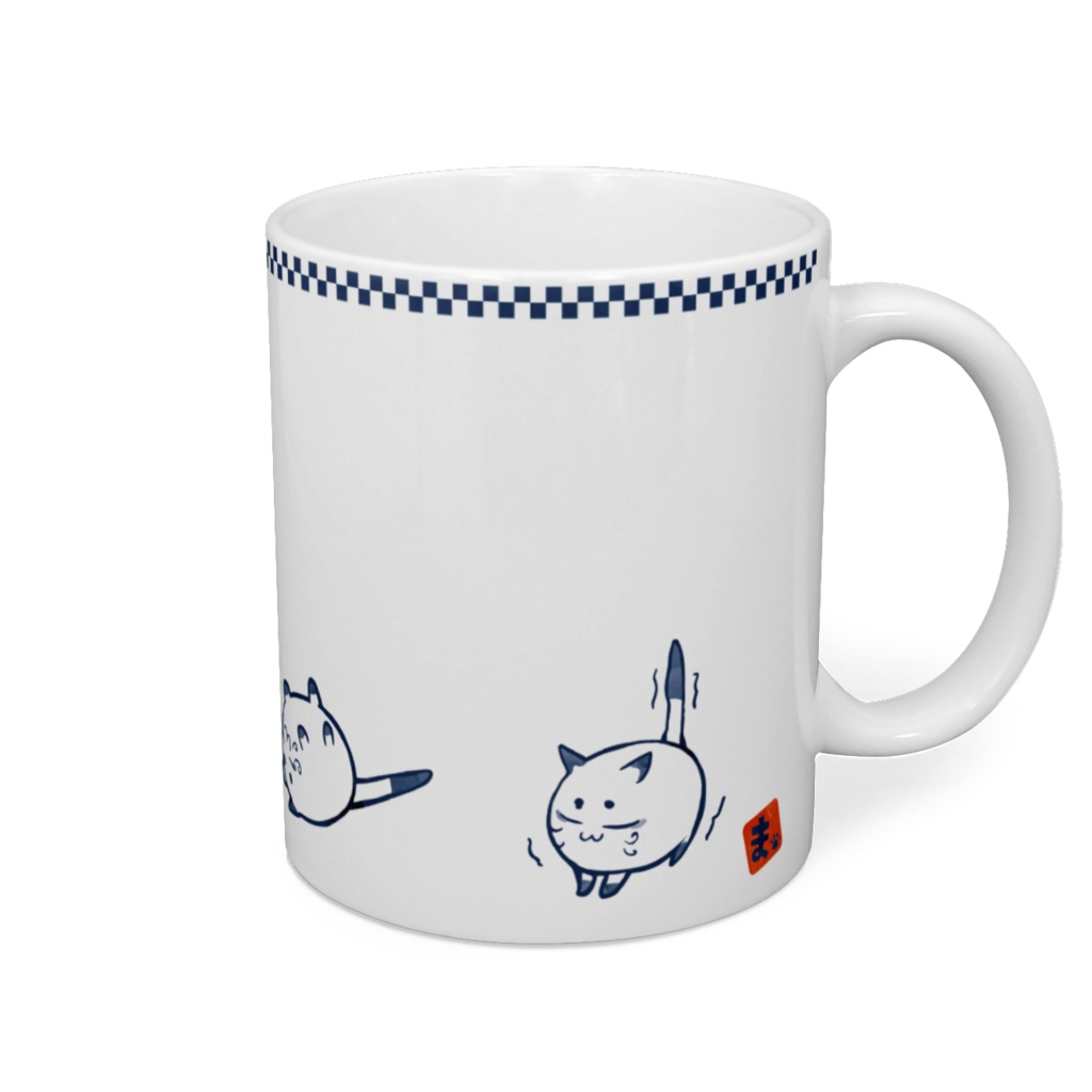 絵付け風マグカップ【黒髪巫女とマリアウィッチ】