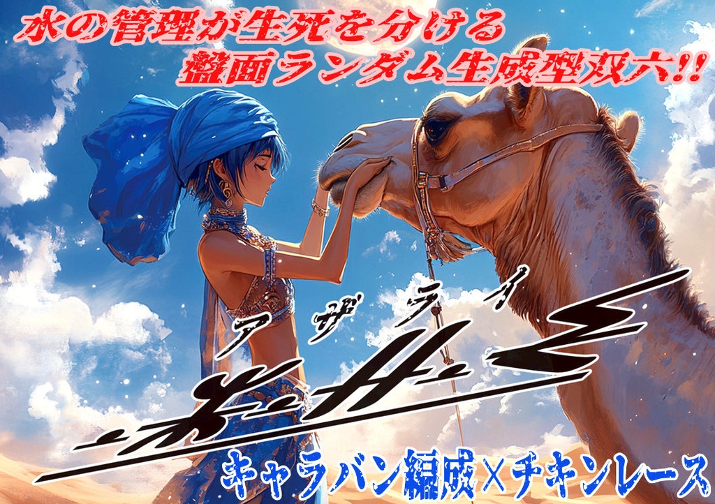 【ゲームマーケット2025秋】アザライ　プレイシート　無料ダウンロード