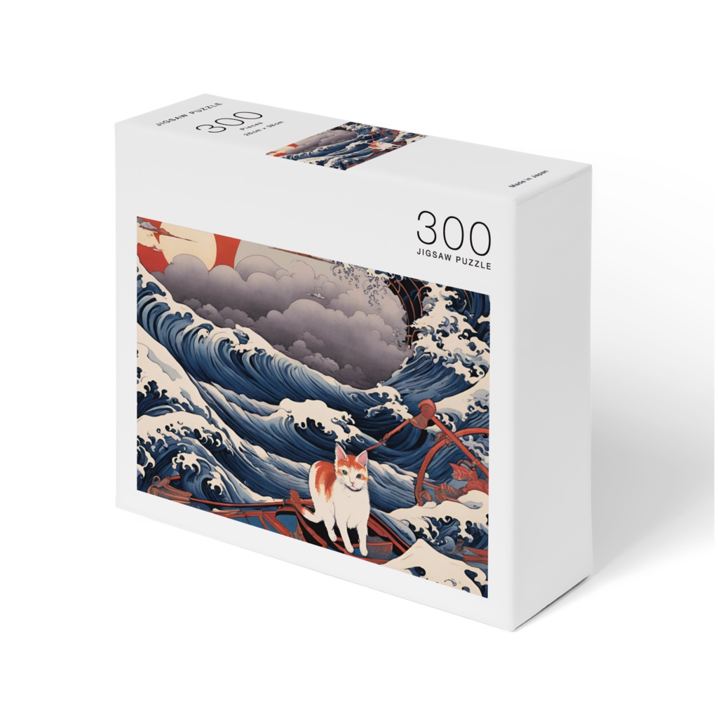 浮世絵×猫パズル　Ukiyo-e × Cat