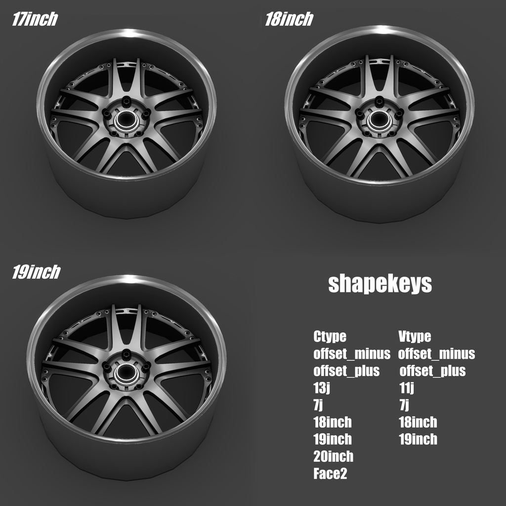 スタイルホイールシリーズ『GT Ctype/Vtype』