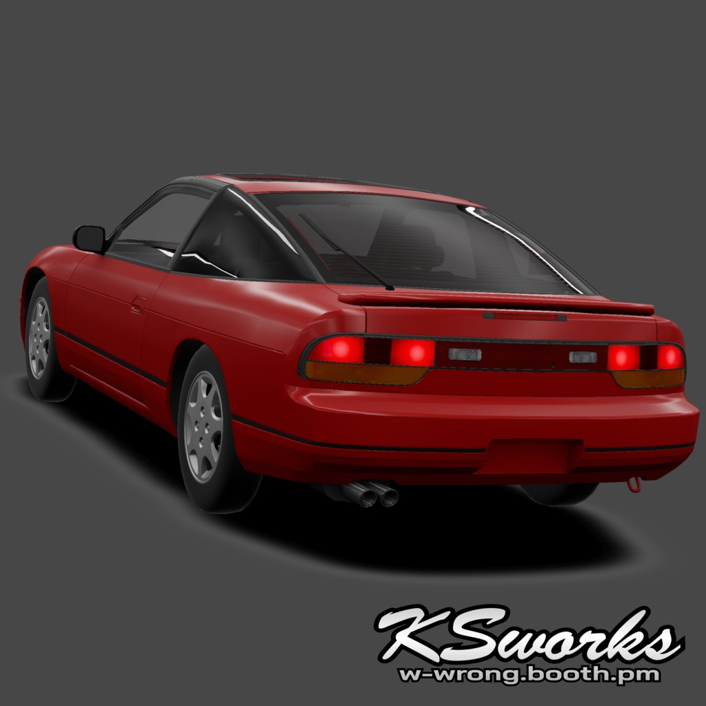 90年代の日本車ハッチバック  ss2r Type-sx