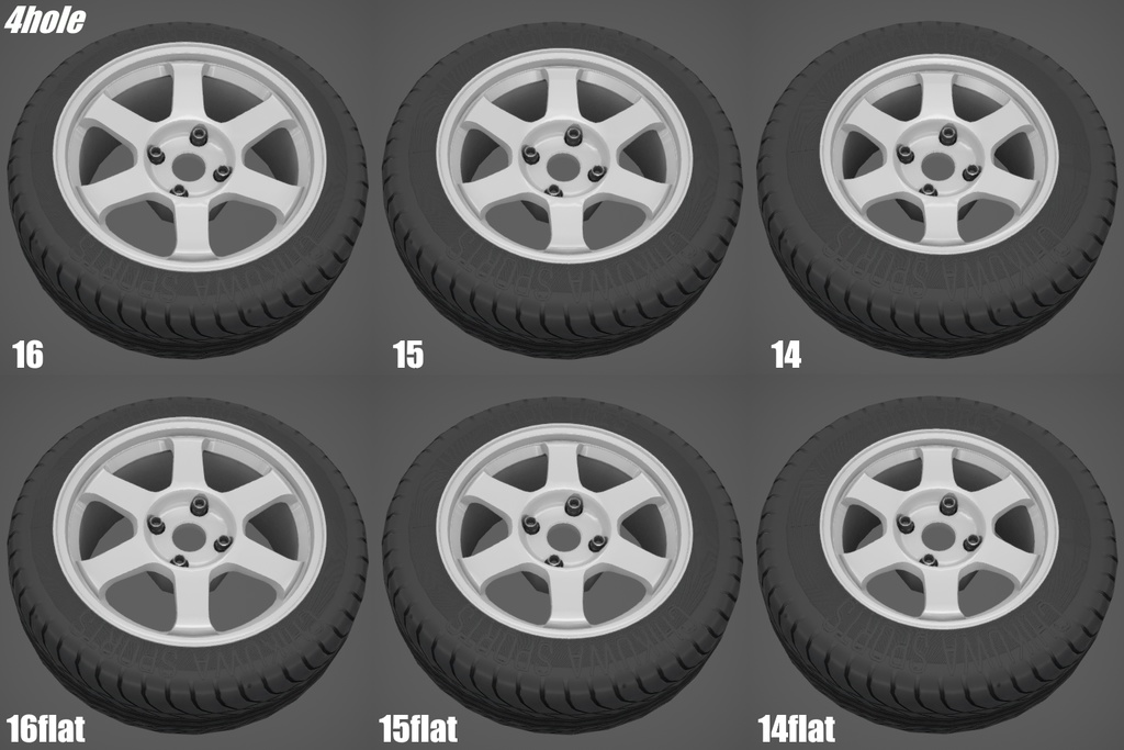 軽量ホイールシリーズ 『LR37』