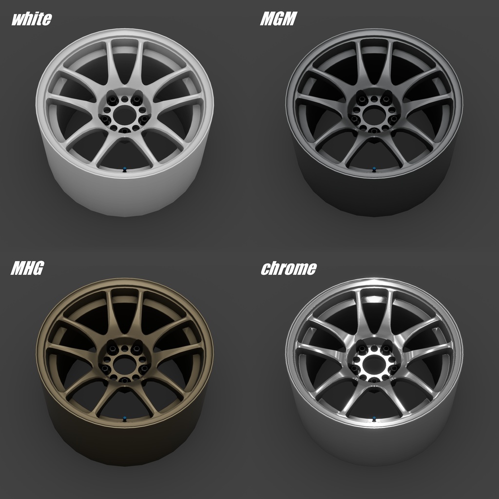 軽量ホイールシリーズ 『CGR rev』