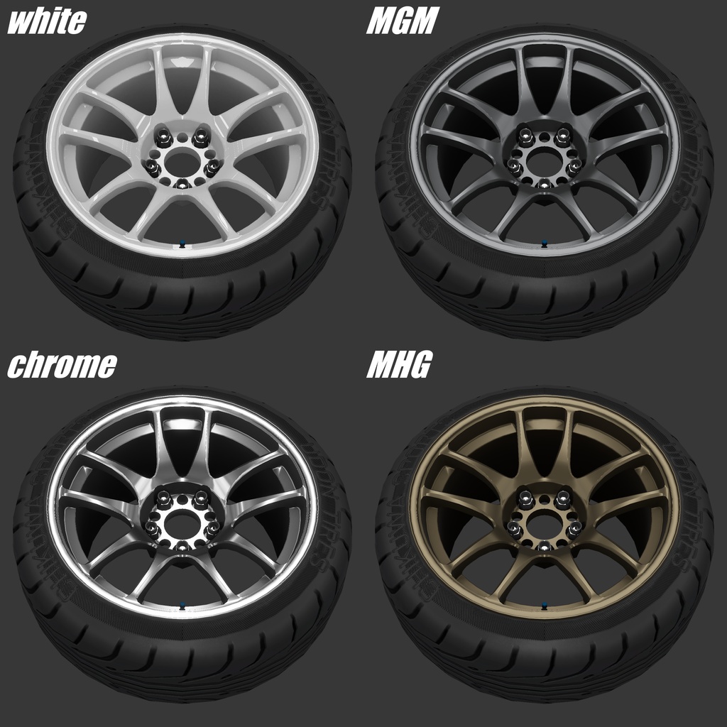 軽量ホイールシリーズ 『CGR rev』