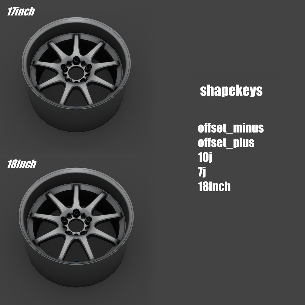 軽量ホイールシリーズ 『9SD』