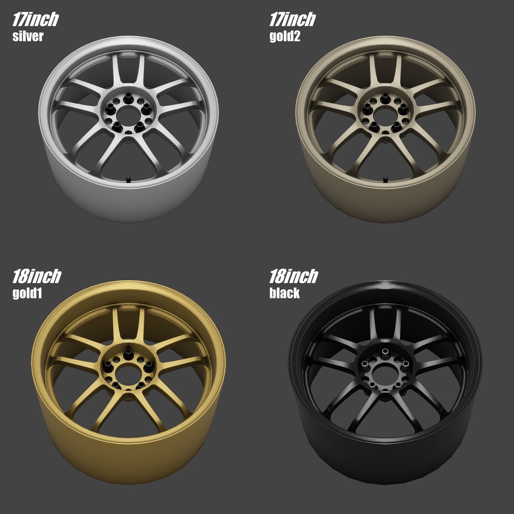 軽量ホイールシリーズ 『SPH035CP』