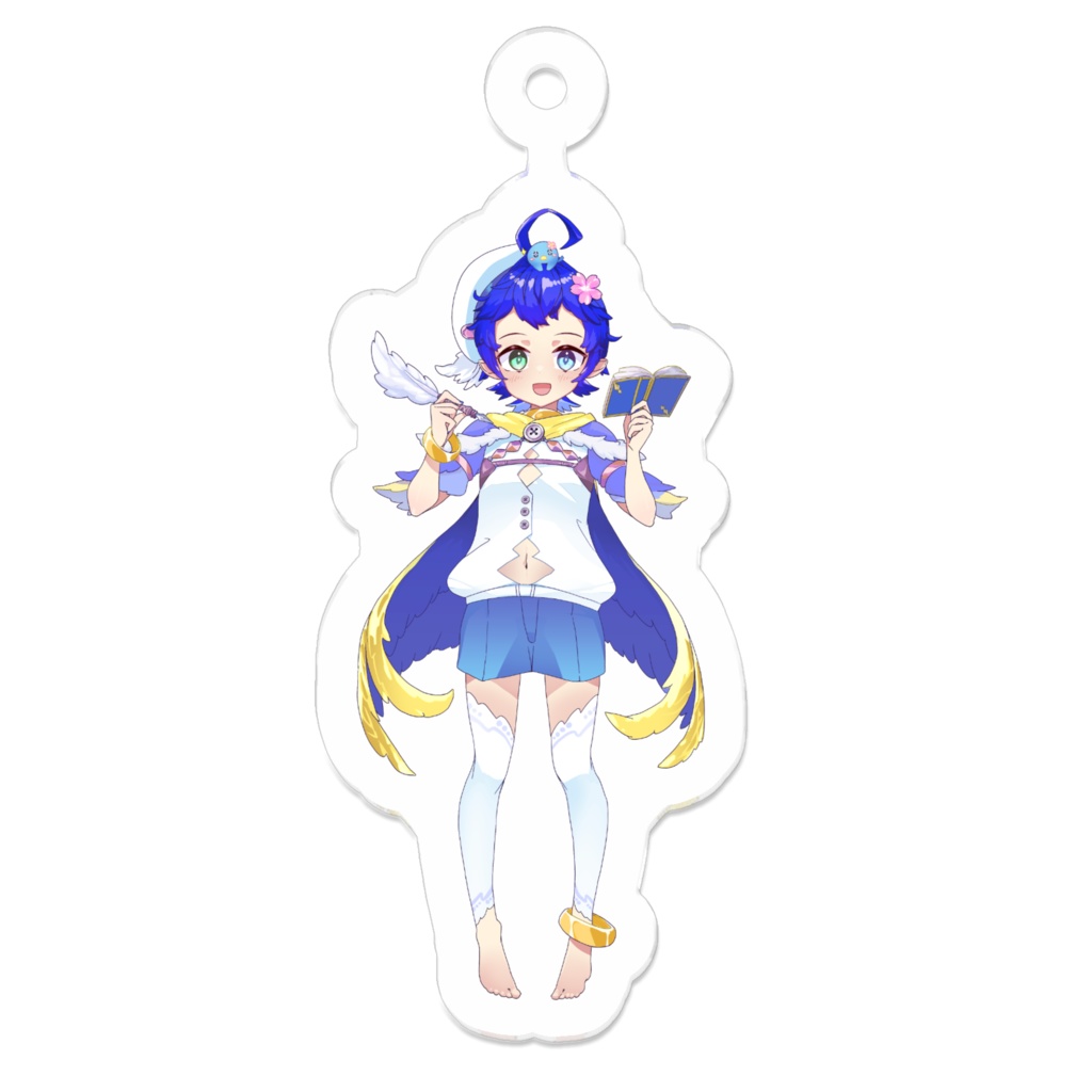 海鳴みぅ頭乗せアクキー