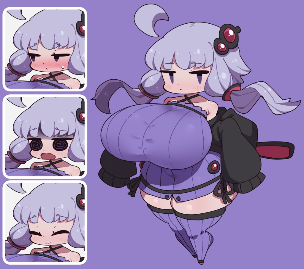 [大きめ]結月ゆかり　立ち絵素材