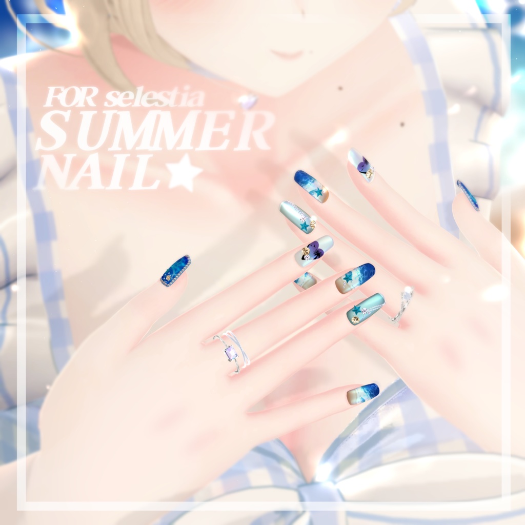 🌊Summer Nail🌊 _ SELESTIA